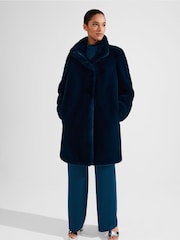 Hobbs Blue Maddox Coat - Image 3 of 4