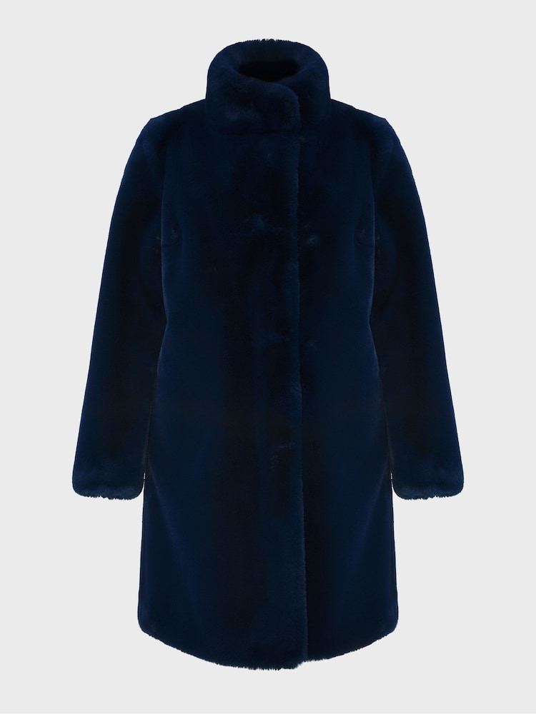 Hobbs Blue Maddox Coat - Image 4 of 4