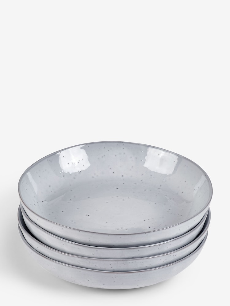 Grey Willow Pasta Bowls Set Of 4 - Image 2 of 3