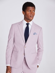 MOSS Pink Slim Fit Quartz Jacket - Image 1 of 5