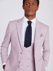 MOSS Pink Slim Fit Quartz Jacket - Image 5 of 5