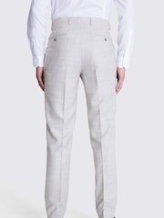 MOSS Light Grey Slim Fit Trousers - Image 2 of 3