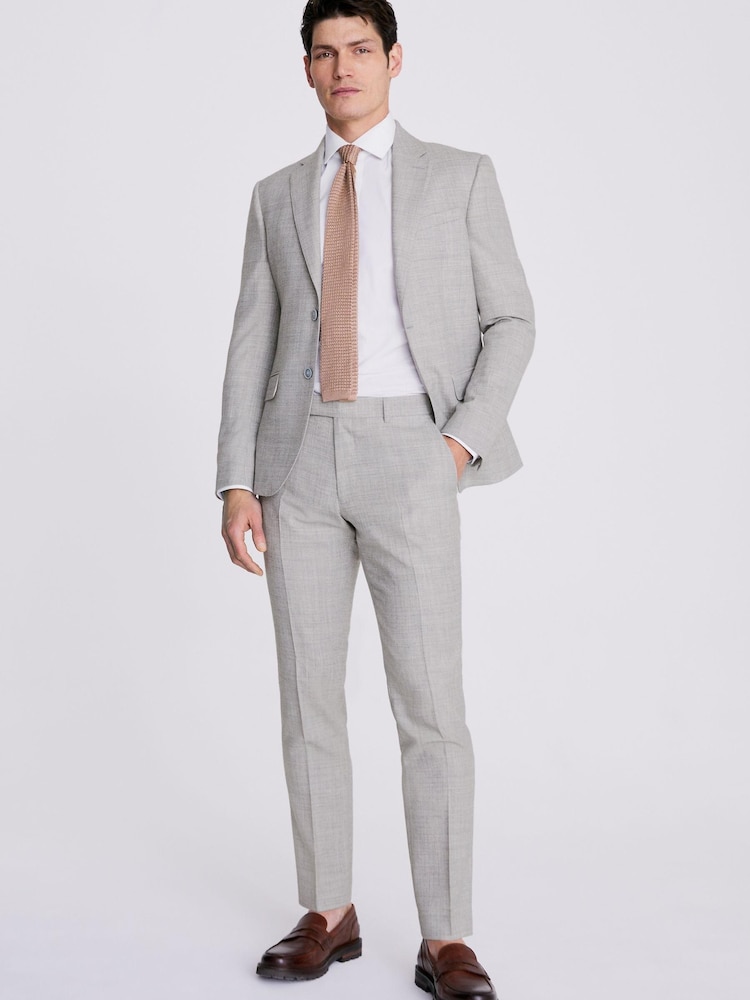MOSS French Connection Grey Slim Fit Jacket - Imagen 1 de 1