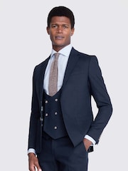 MOSS Slim Fit de linho Linen Jacket - Imagem 1 de 6