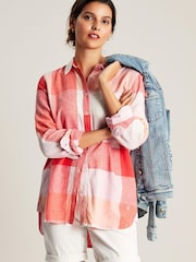 Joules Lorena Longline Woven Shirt - Image 1 of 1