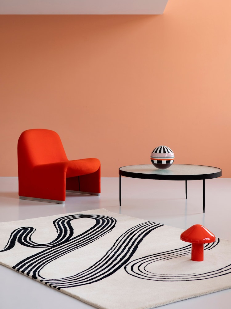 Brink & Campman Yellow Decor Flow Rug - Image 1 of 4