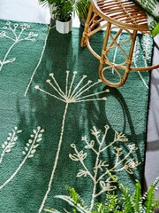 Scion Green Stipa Rug - Image 1 of 4