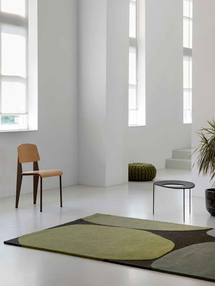 Brink & Campman Green Decor Plateau Rug - Image 2 of 4 Brink & Campman Green Decor Plateau Rug - Image 2 of 4