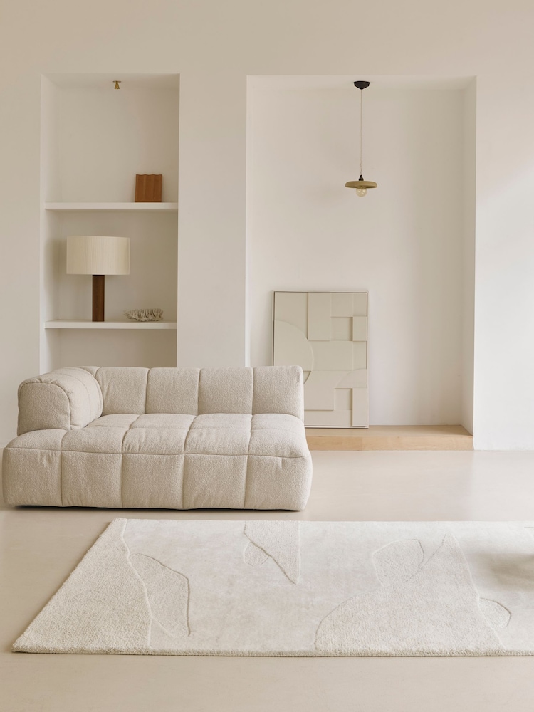 Brink & Campman White Decor Scape Rug - Image 1 of 4