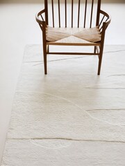 Brink & Campman White Decor Scape Rug - Image 2 of 4