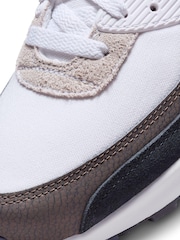 Nike Grey/Black Air Max 90 Trainers - Image 10 of 10