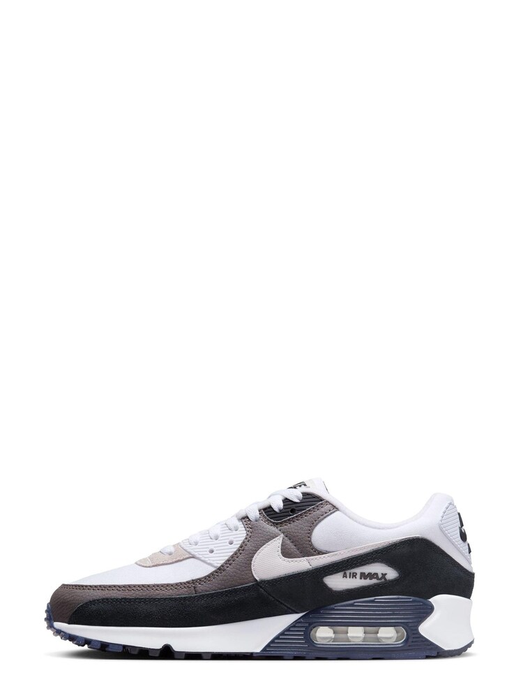 Nike Grey/Black Air Max 90 Trainers - Image 2 of 10