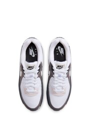 Nike Grey/Black Air Max 90 Trainers - Image 6 of 10