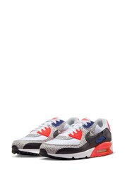 Nike White/Coral Air Max 90 Trainers - Image 5 of 8