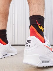 Nike White Air Max 90 Trainers - Image 10 of 10