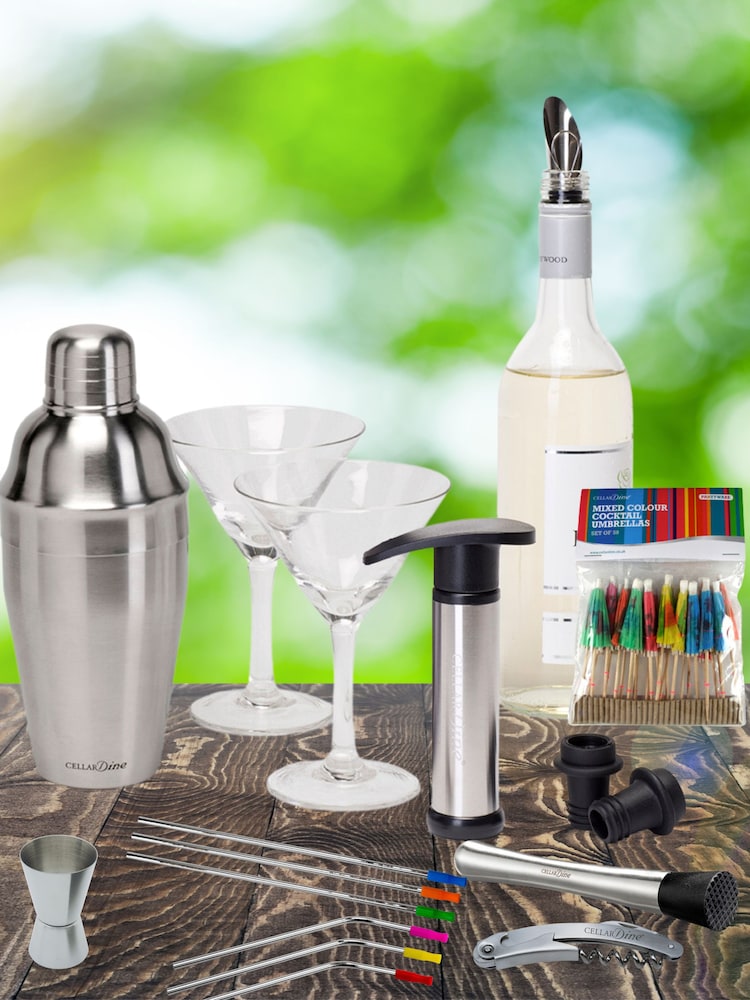 Cellardine Cocktail Gift Set With Glasses - Image 1 of 4