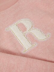 Reiss Apricot Connie 4-9 yrs Cotton Blend Crew Neck Top - Image 2 of 5