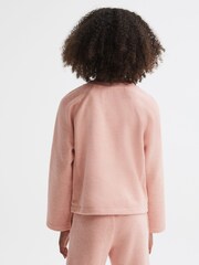 Reiss Apricot Connie 4-9 yrs Cotton Blend Crew Neck Top - Image 5 of 5