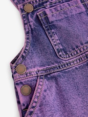 Purple Denim Pinafore Dress (3mths-7yrs) - Image 8 of 8
