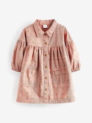 Pink Paisley Cotton Shirt Dress (3mths-8yrs) - Image 4 of 6