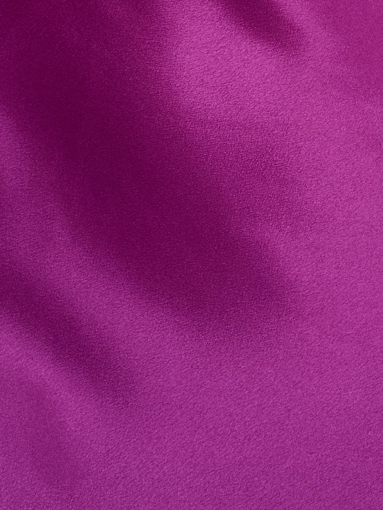Aidan by Adrianna Papell Satin A-Line Gown - Image 7 of 7
