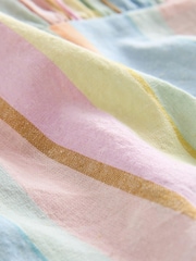 Rainbow Stripe Button Through Summer Dress (3mths-8yrs) - Image 7 of 7