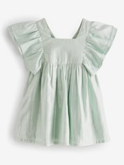 Mint Green Shimmer Party Dress (3mths-8yrs) - Image 5 of 7