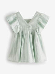Mint Green Shimmer Party Dress (3mths-8yrs) - Image 6 of 7