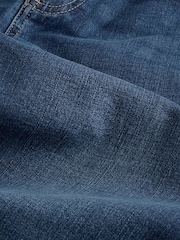 Denim Dark Blue Capri Cropped Jeans - Image 5 of 5