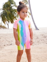 Multi Rainbow Sunsafe Swimsuit (3mths-7yrs) - Image 2 of 9