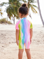 Multi Rainbow Sunsafe Swimsuit (3mths-7yrs) - Image 4 of 9