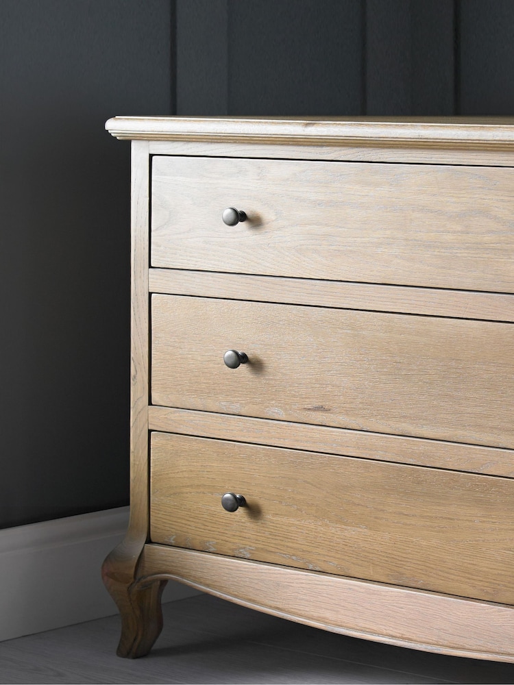 Time4Sleep Natural Loire 3 Drawer Chest - Image 2 of 4