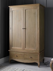 Time 4 Sleep Natural Loire Double 2 Drawer Wardrobe - Image 1 of 4