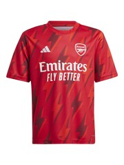 adidas Red Arsenal Pre Match Top - Image 2 of 6