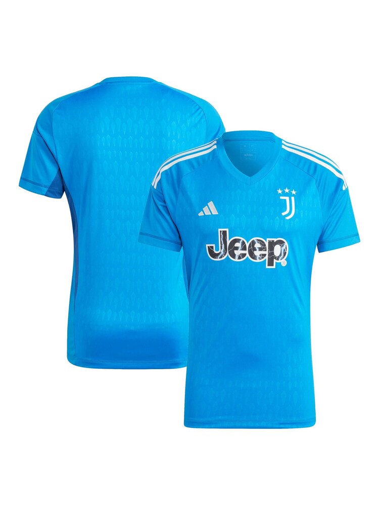 adidas Blue Juventus Goalkeeper Shirt - Image 1 of 3