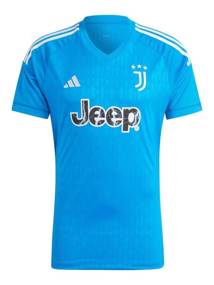 adidas Blue Juventus Goalkeeper Shirt - Image 2 of 3