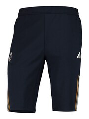 adidas Black Real Madrid Training 1/2 Joggers - Image 2 of 3