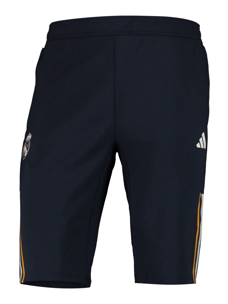 adidas Black Real Madrid Training 1/2 Joggers - Image 2 of 3