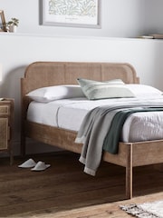 time4sleep Natural Colmar Rattan LFE Bed Frame - Image 2 of 5