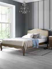 time4sleep Natural Loire Rattan Bed Frame - Image 1 of 4