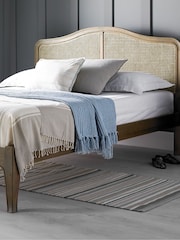 time4sleep Natural Loire Rattan Bed Frame - Image 2 of 4