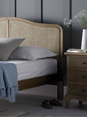 time4sleep Natural Loire Rattan Bed Frame - Image 3 of 4