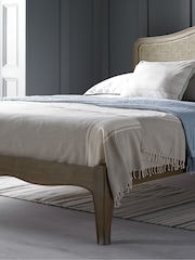 time4sleep Natural Loire Rattan Bed Frame - Image 4 of 4