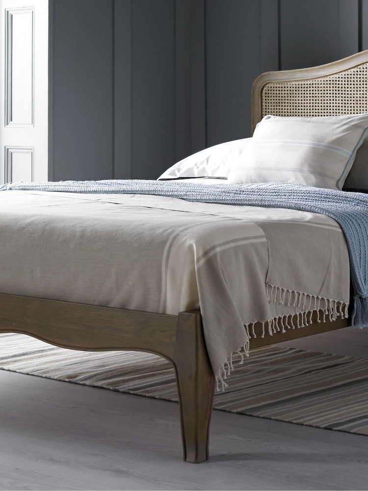 time4sleep Natural Loire Rattan Bed Frame - Image 4 of 4