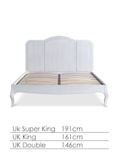 time4sleep White Siena Rattan Bed Frame - Image 3 of 4