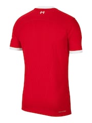 Nike Red Blank Liverpool Home Match Shirt 2023-24 - Image 3 of 3