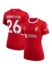 Nike Red Robertson - 26 Liverpool FC Womens Stadium 23/24 Home Football Shirt Womens - Image 1 of 3