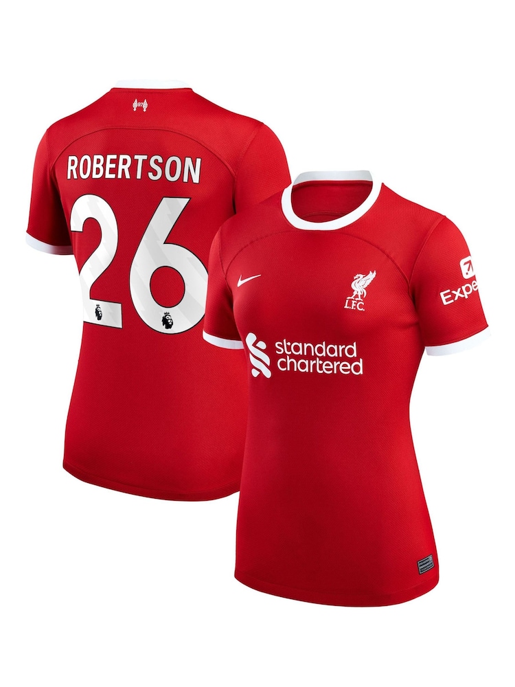 Nike Red Robertson - 26 Liverpool FC Womens Stadium 23/24 Home Football Shirt Womens - Image 1 of 3