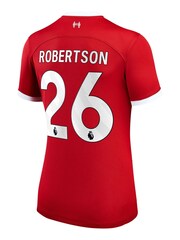 Nike Red Robertson - 26 Liverpool FC Womens Stadium 23/24 Home Football Shirt Womens - Image 3 of 3