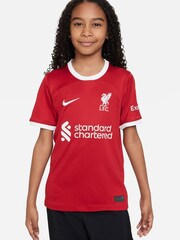 Tricou fotbal pentru copii Nike Jr. Liverpool Stadium 23/24 Home - Image 1 of 9